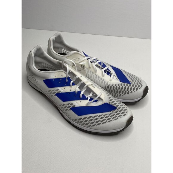 adidas Adizero  XC Sprint Shoe Men\'s Track Field EG8456 White Size 12